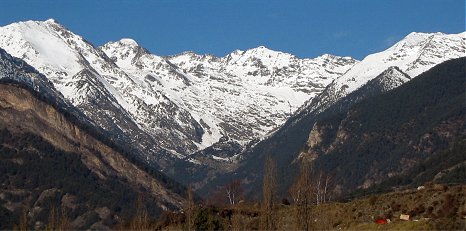 Pic de Comapedrosa Andorre, parc naturel des vallées du Comapedrosa